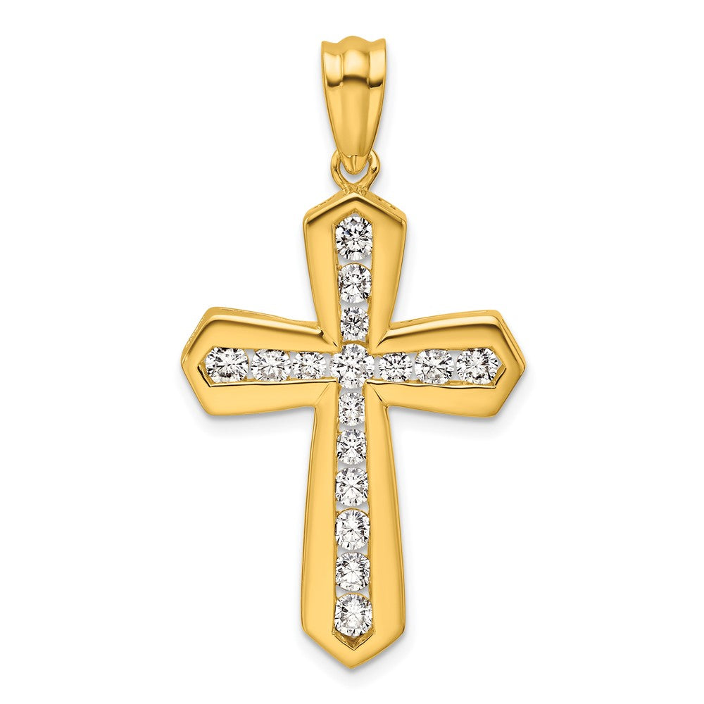 True Origin Lab Grown Diamond VS+ F+ Complete Cross Pendant