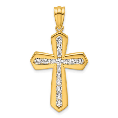 True Origin Lab Grown Diamond VS+ F+ Complete Cross Pendant