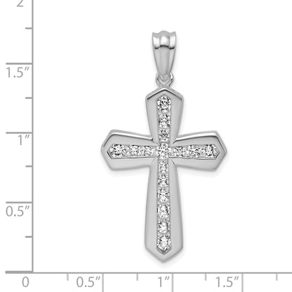 True Origin Lab Grown Diamond VS+ F+ Complete Cross Pendant