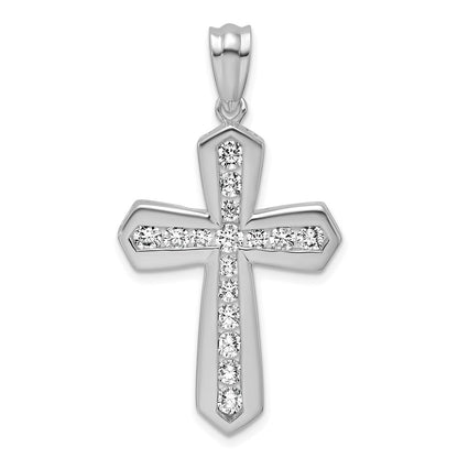 True Origin Lab Grown Diamond VS+ F+ Complete Cross Pendant