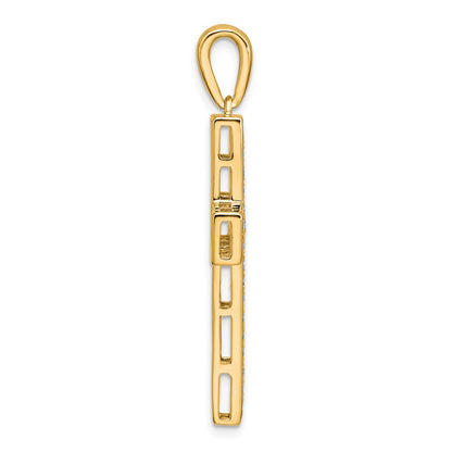 True Origin Lab Grown Diamond VS+ F+ Complete Cross Pendant