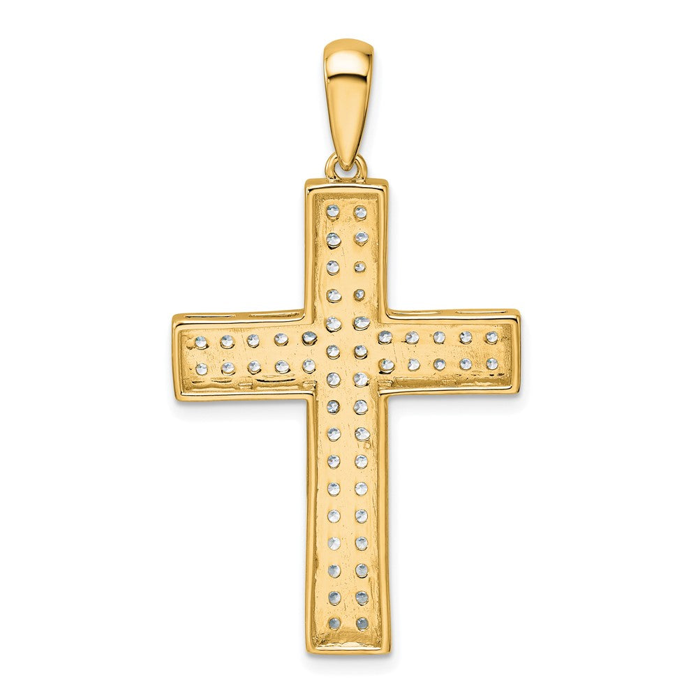 True Origin Lab Grown Diamond VS+ F+ Complete Cross Pendant