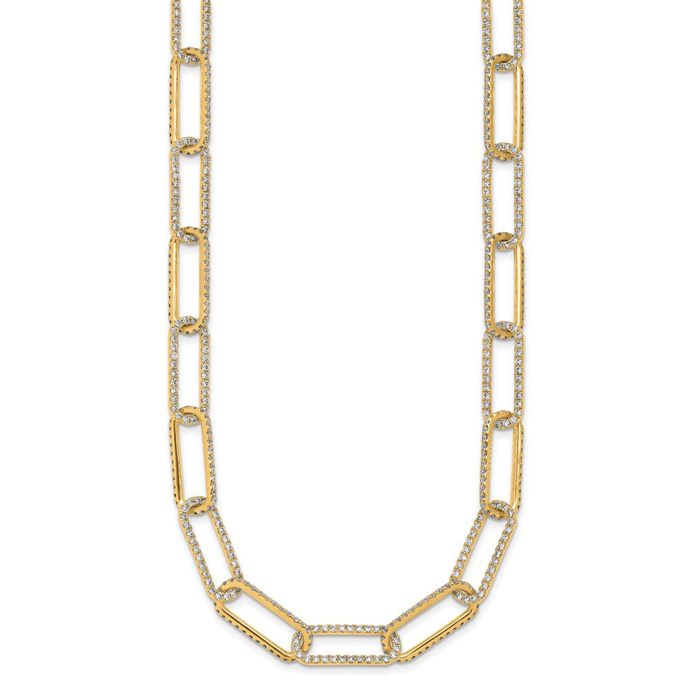 True Origin Lab Grown Diamond VS+ F+ 18 in Complete Link Necklace