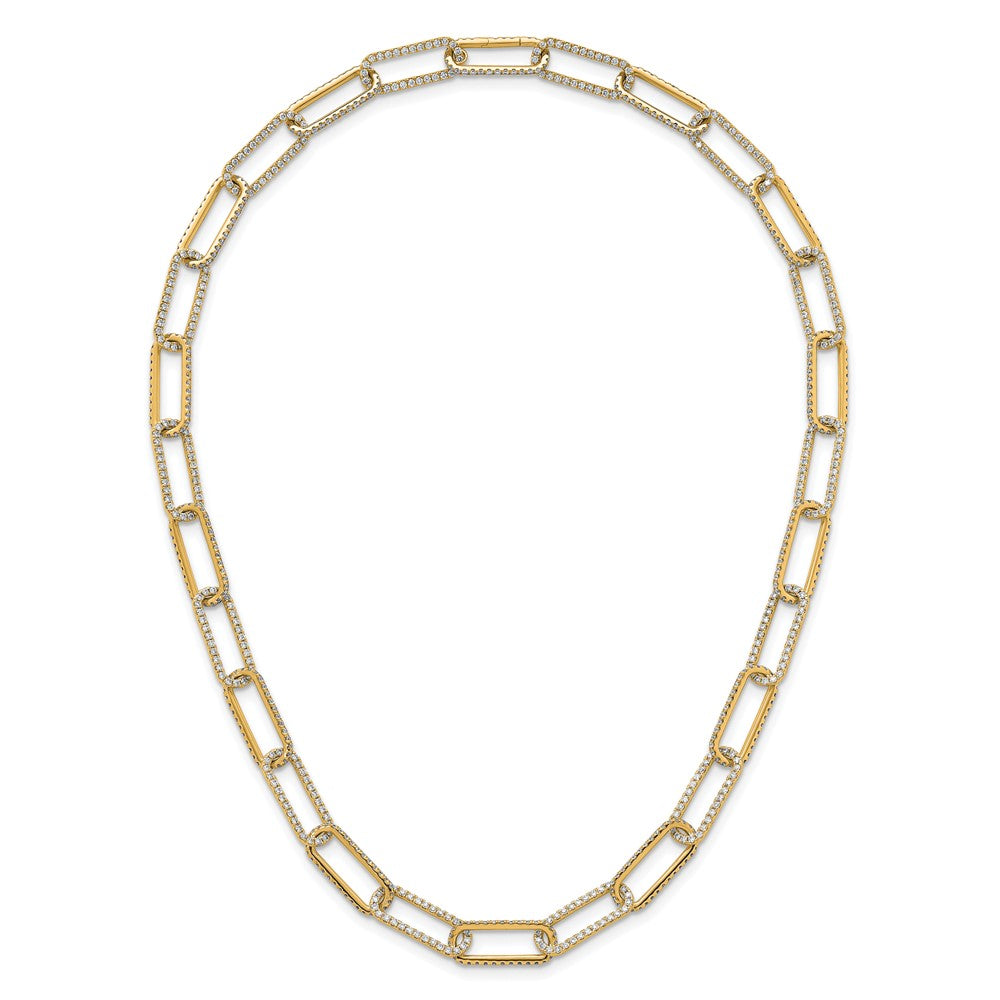 True Origin Lab Grown Diamond VS+ F+ 18 in Complete Link Necklace