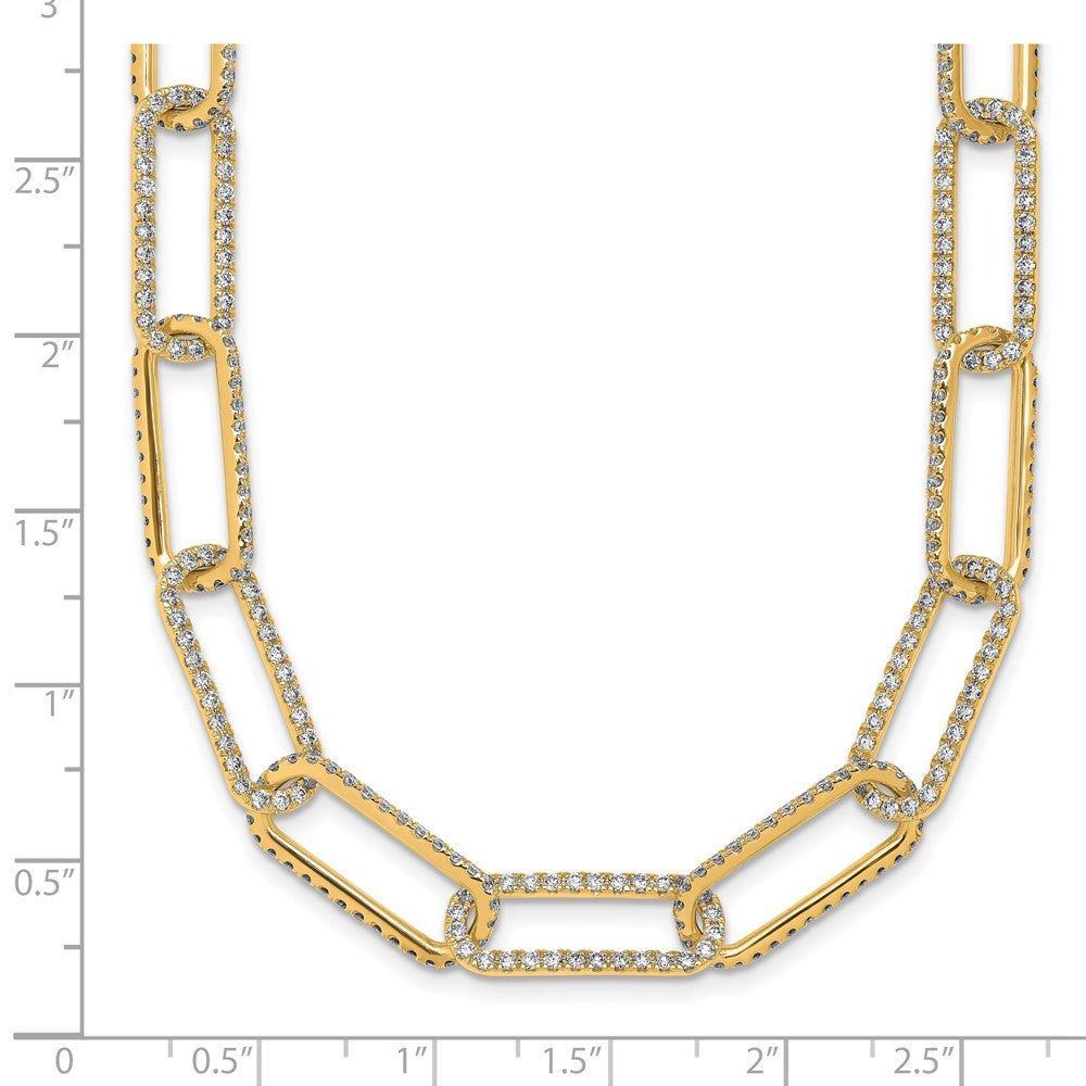 True Origin Lab Grown Diamond VS+ F+ 18 in Complete Link Necklace