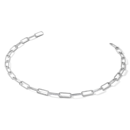 True Origin Lab Grown Diamond VS+ F+ 18 in Complete Link Necklace