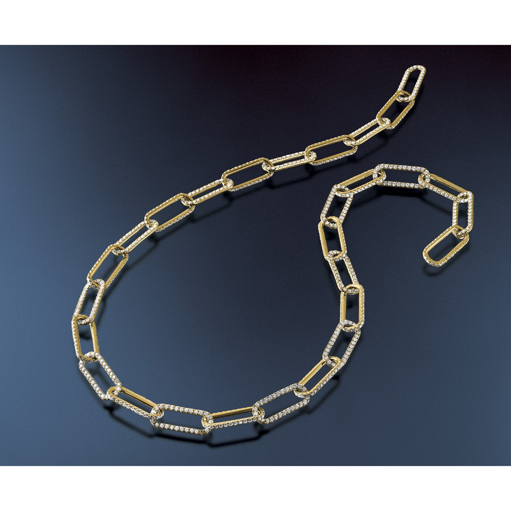 True Origin Lab Grown Diamond VS+ F+ 18 in Complete Link Necklace