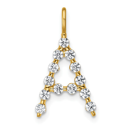 True Origin Lab Grown Diamond VS+ F+ Complete Alphabet A Pendant