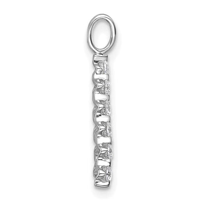 True Origin Lab Grown Diamond VS+ F+ Complete Alphabet A Pendant