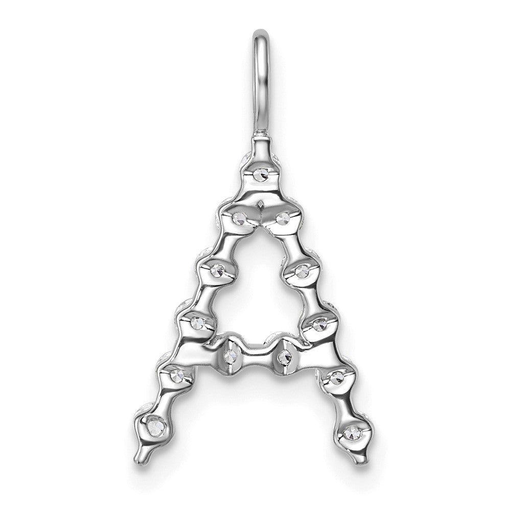 True Origin Lab Grown Diamond VS+ F+ Complete Alphabet A Pendant
