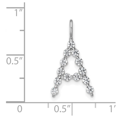 True Origin Lab Grown Diamond VS+ F+ Complete Alphabet A Pendant