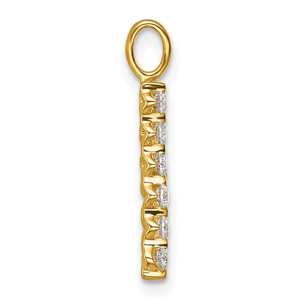 True Origin Lab Grown Diamond VS+ F+ Complete Alphabet B Pendant