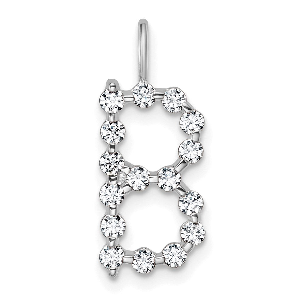 True Origin Lab Grown Diamond VS+ F+ Complete Alphabet B Pendant