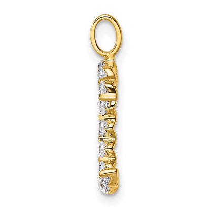 True Origin Lab Grown Diamond VS+ F+ Complete Alphabet C Pendant