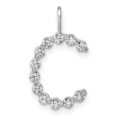 True Origin Lab Grown Diamond VS+ F+ Complete Alphabet C Pendant