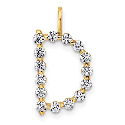 True Origin Lab Grown Diamond VS+ F+ Complete Alphabet D Pendant