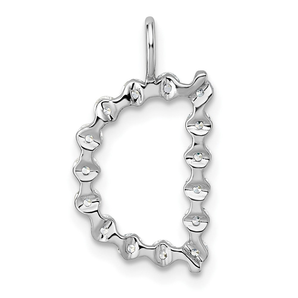 True Origin Lab Grown Diamond VS+ F+ Complete Alphabet D Pendant