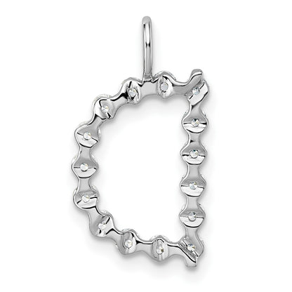 True Origin Lab Grown Diamond VS+ F+ Complete Alphabet D Pendant
