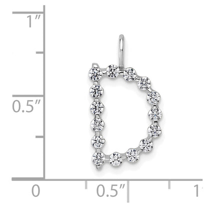 True Origin Lab Grown Diamond VS+ F+ Complete Alphabet D Pendant