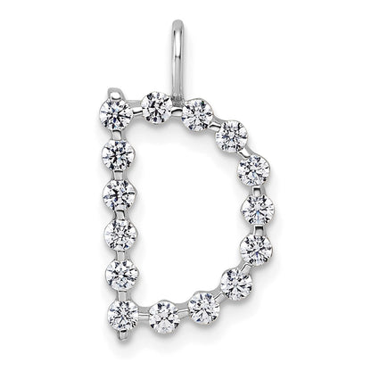 True Origin Lab Grown Diamond VS+ F+ Complete Alphabet D Pendant