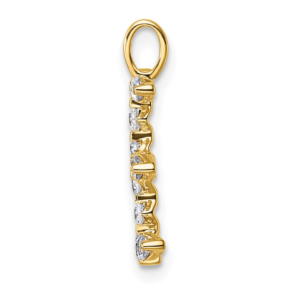 True Origin Lab Grown Diamond VS+ F+ Complete Alphabet E Pendant