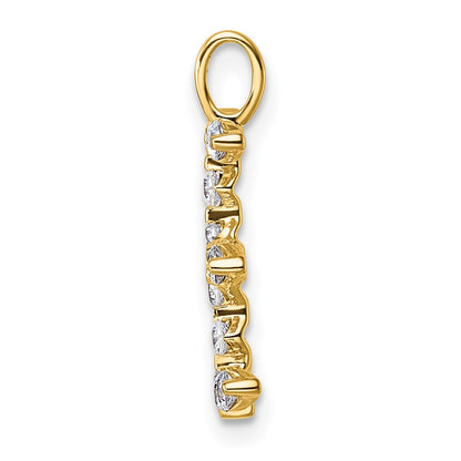 True Origin Lab Grown Diamond VS+ F+ Complete Alphabet E Pendant