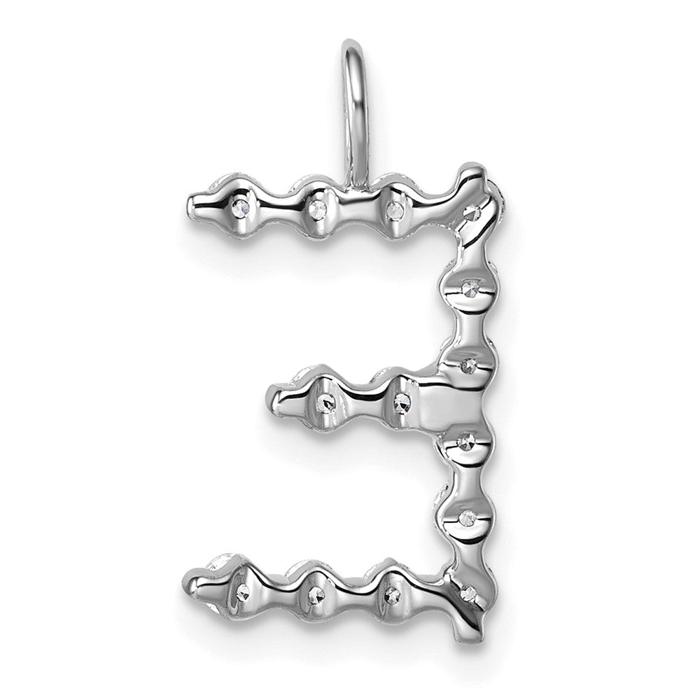 True Origin Lab Grown Diamond VS+ F+ Complete Alphabet E Pendant