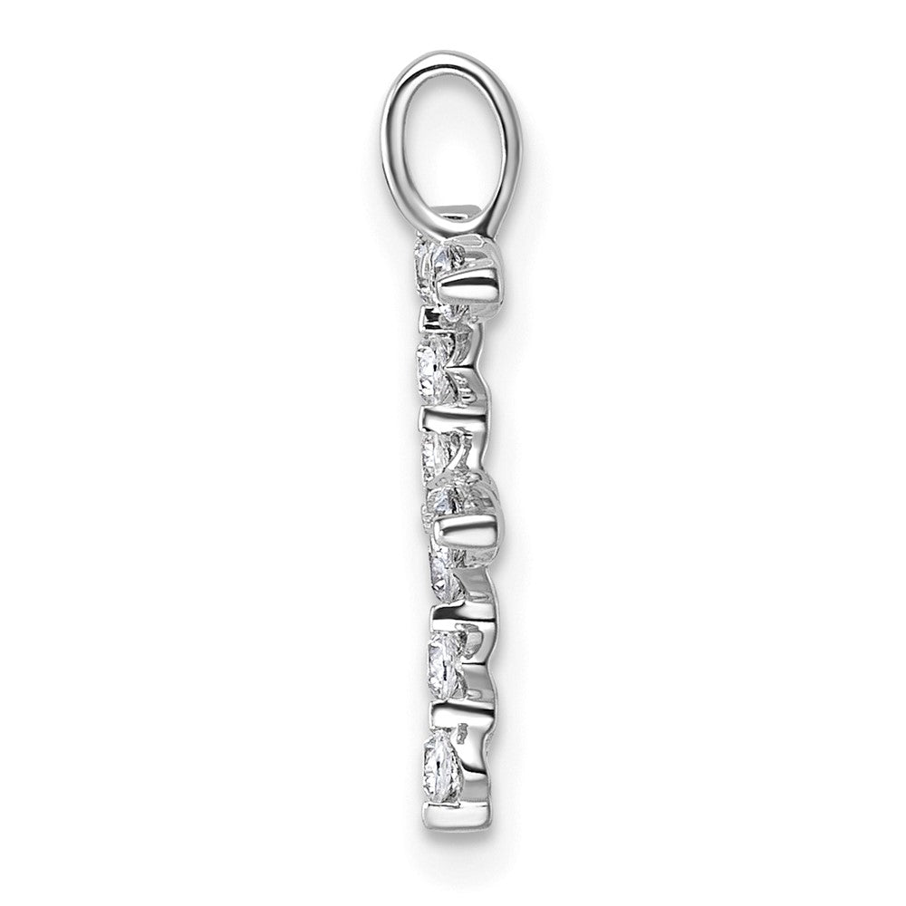 True Origin Lab Grown Diamond VS+ F+ Complete Alphabet F Pendant