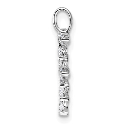 True Origin Lab Grown Diamond VS+ F+ Complete Alphabet F Pendant