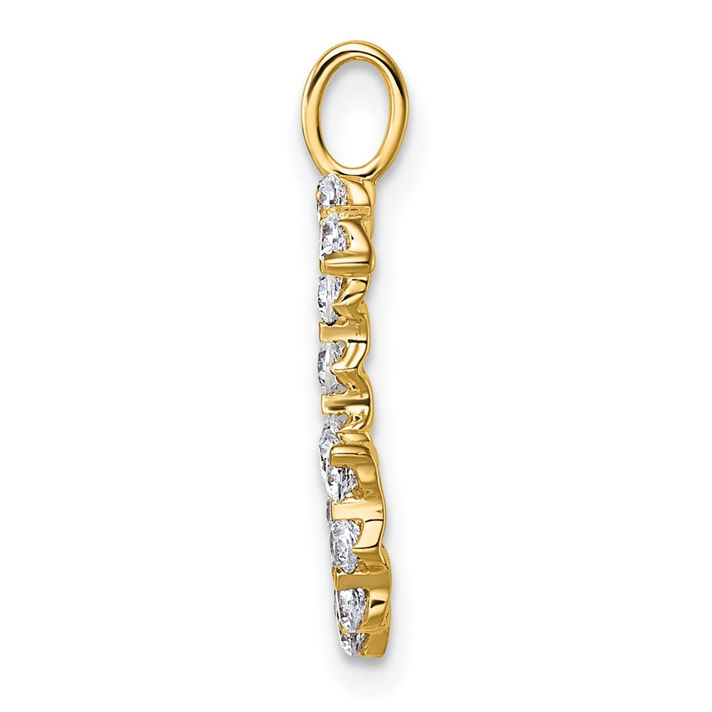 True Origin Lab Grown Diamond VS+ F+ Complete Alphabet G Pendant