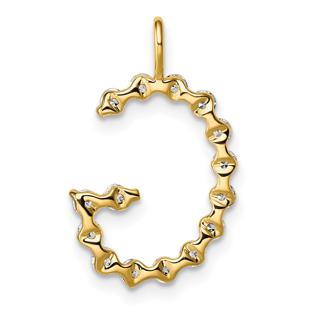 True Origin Lab Grown Diamond VS+ F+ Complete Alphabet G Pendant