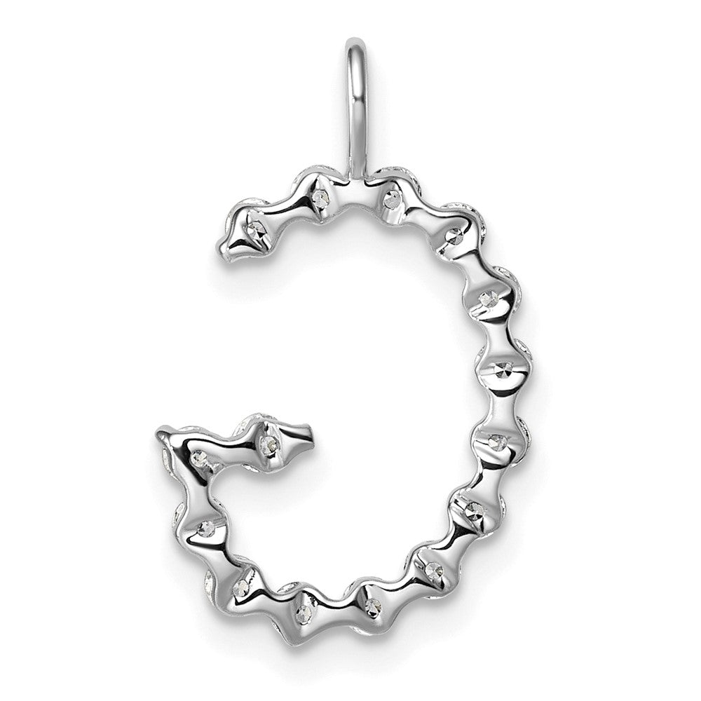 True Origin Lab Grown Diamond VS+ F+ Complete Alphabet G Pendant