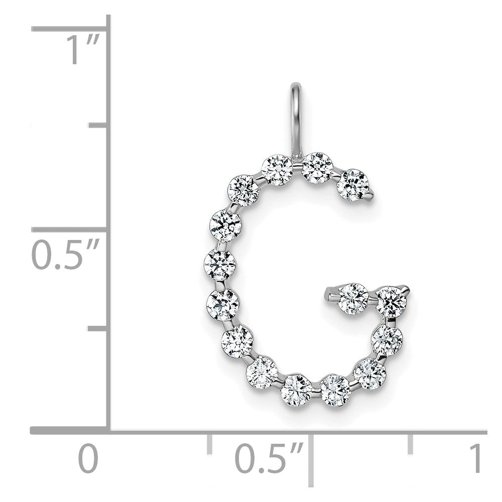 True Origin Lab Grown Diamond VS+ F+ Complete Alphabet G Pendant