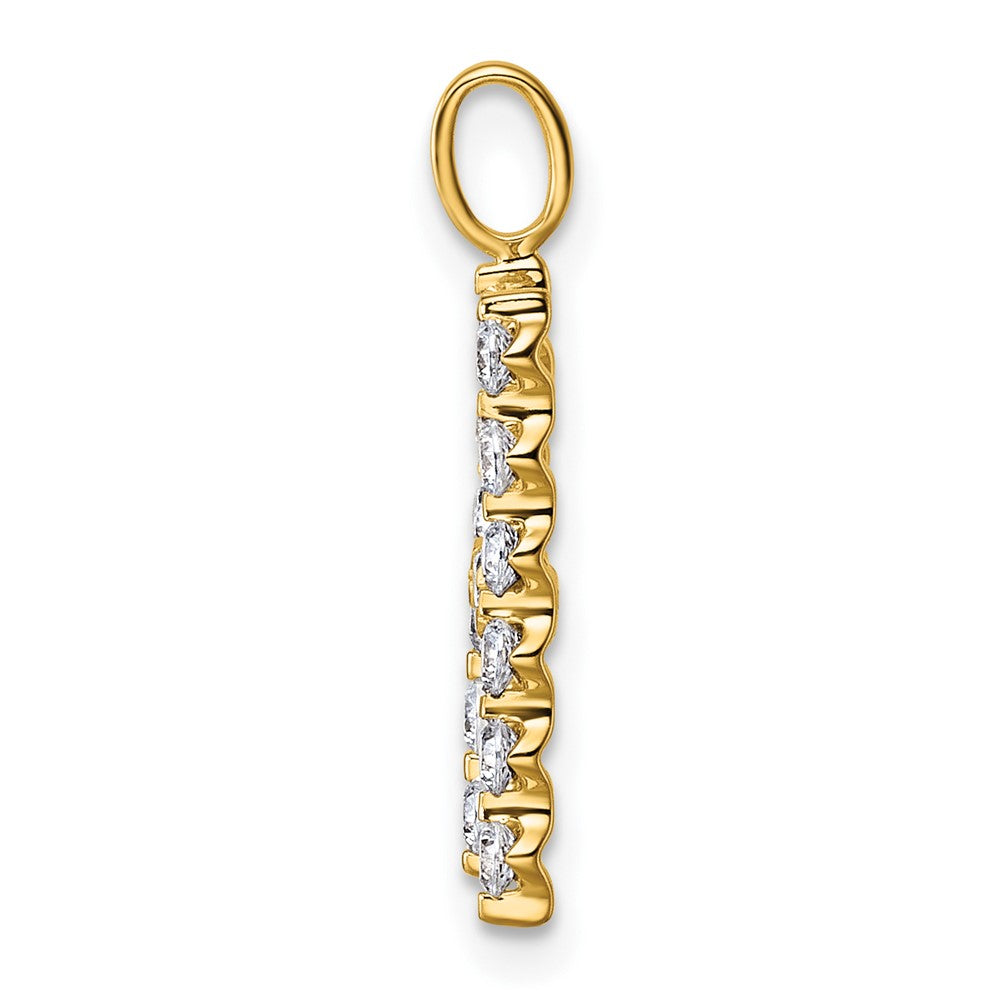 True Origin Lab Grown Diamond VS+ F+ Complete Alphabet H Pendant