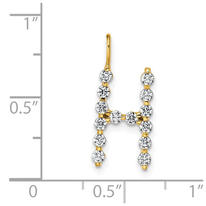True Origin Lab Grown Diamond VS+ F+ Complete Alphabet H Pendant
