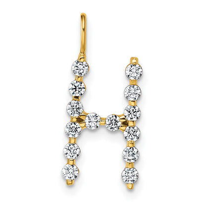 True Origin Lab Grown Diamond VS+ F+ Complete Alphabet H Pendant