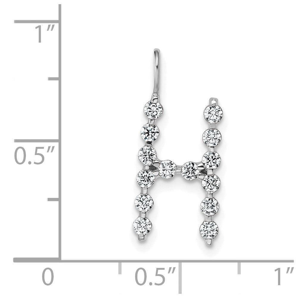 True Origin Lab Grown Diamond VS+ F+ Complete Alphabet H Pendant