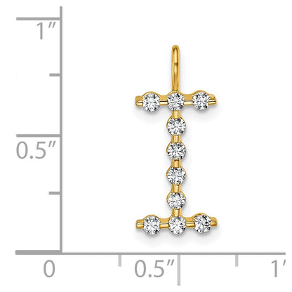 True Origin Lab Grown Diamond VS+ F+ Complete Alphabet I Pendant