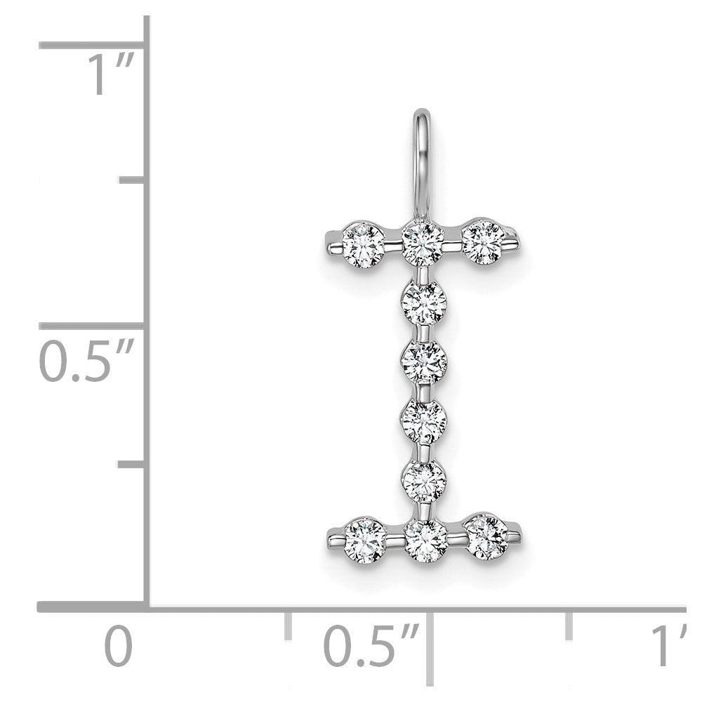 True Origin Lab Grown Diamond VS+ F+ Complete Alphabet I Pendant