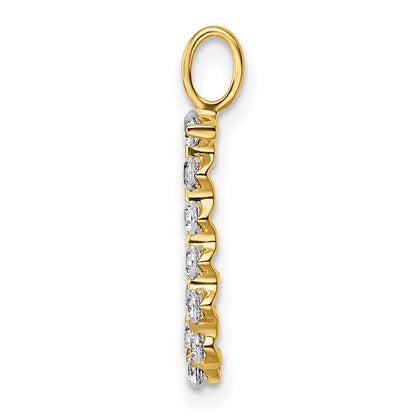 True Origin Lab Grown Diamond VS+ F+ Complete Alphabet J Pendant