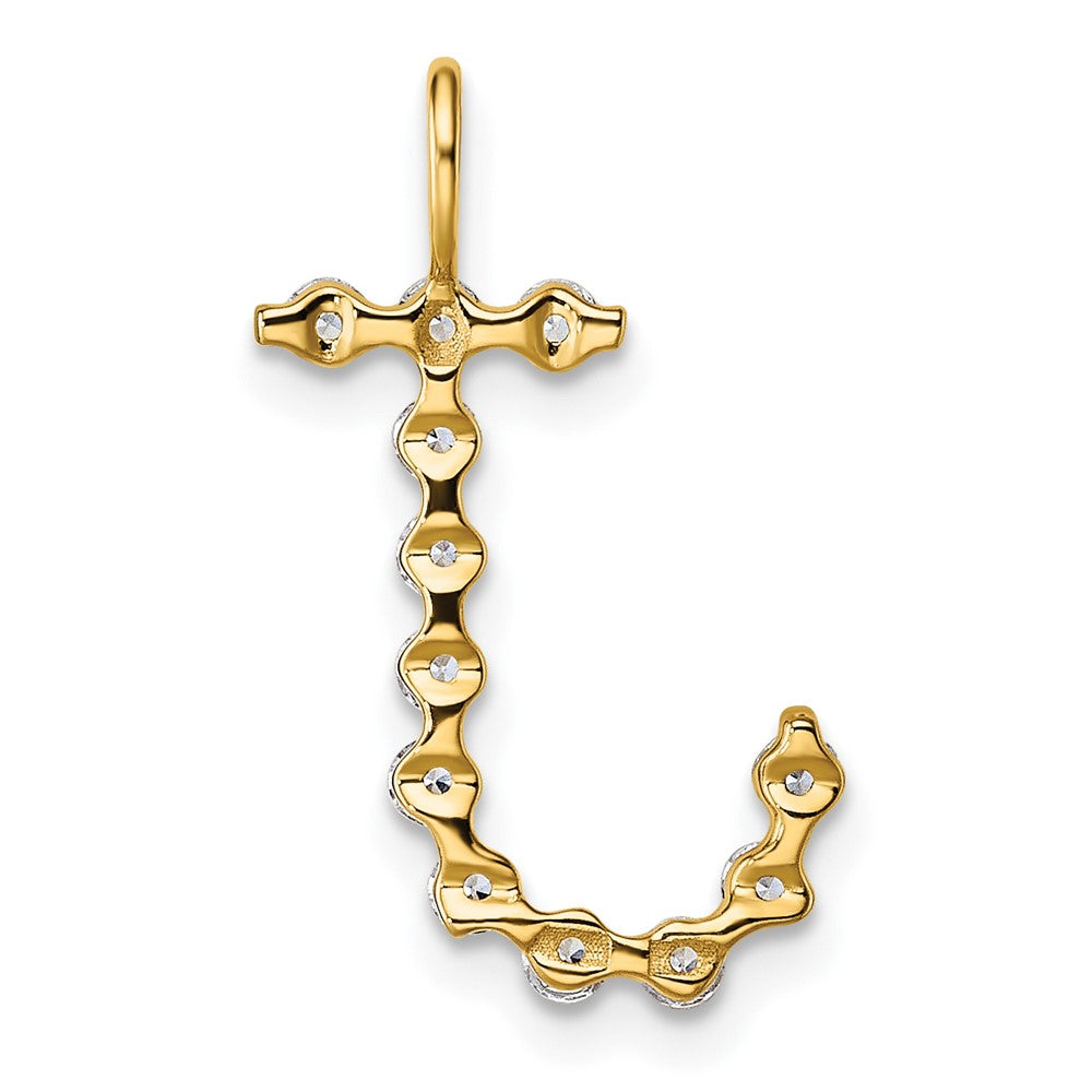 True Origin Lab Grown Diamond VS+ F+ Complete Alphabet J Pendant
