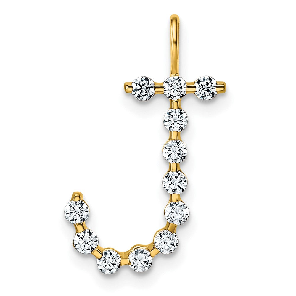 True Origin Lab Grown Diamond VS+ F+ Complete Alphabet J Pendant