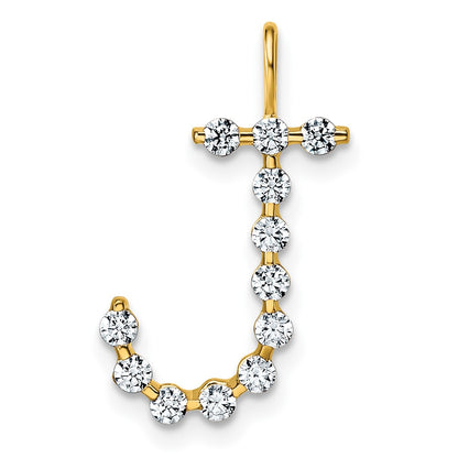 True Origin Lab Grown Diamond VS+ F+ Complete Alphabet J Pendant