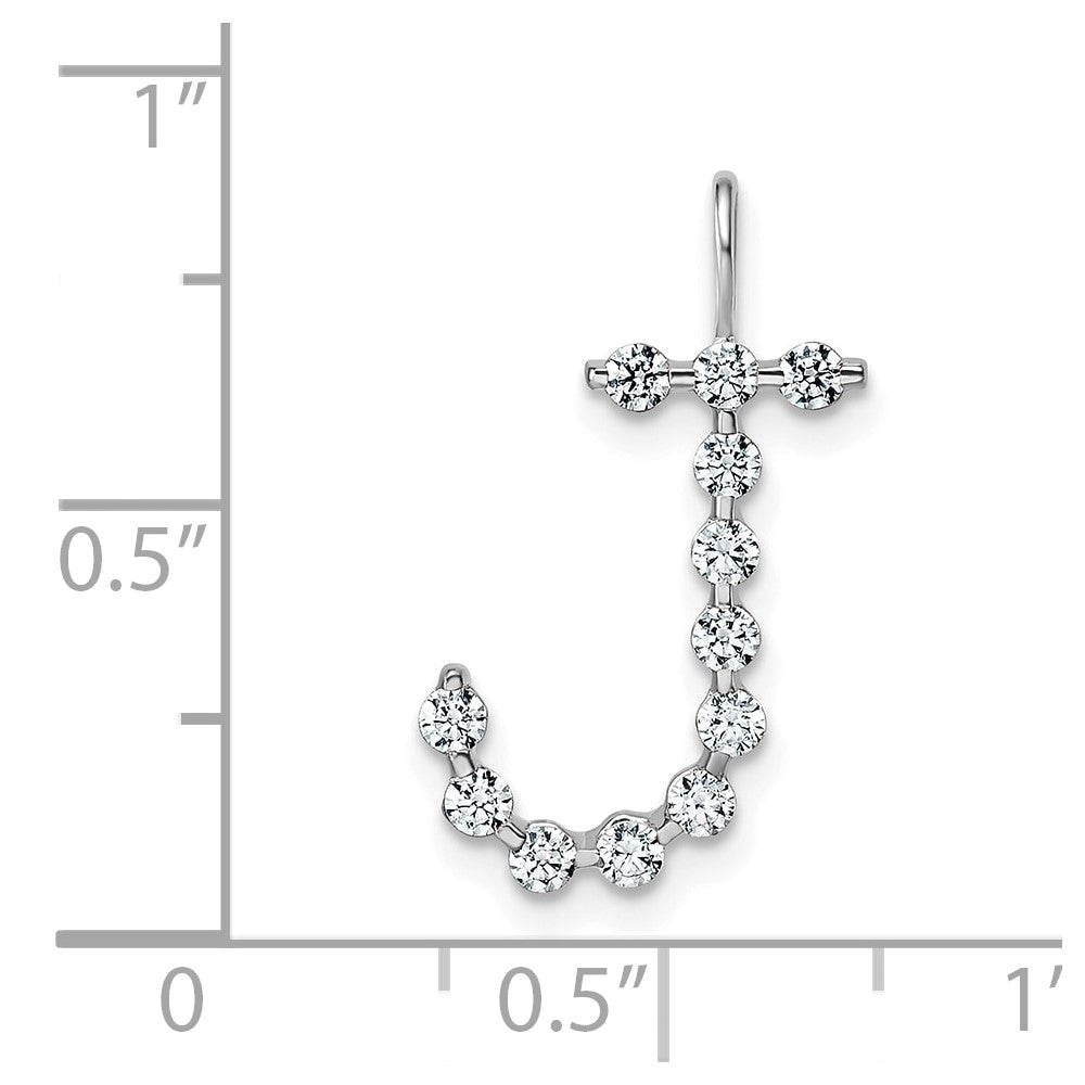 True Origin Lab Grown Diamond VS+ F+ Complete Alphabet J Pendant