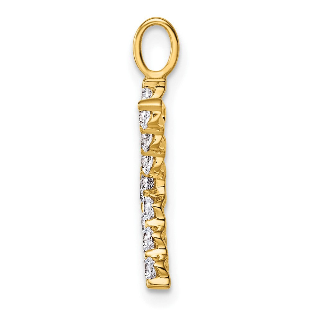 True Origin Lab Grown Diamond VS+ F+ Complete Alphabet K Pendant