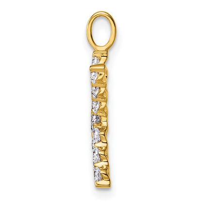 True Origin Lab Grown Diamond VS+ F+ Complete Alphabet K Pendant