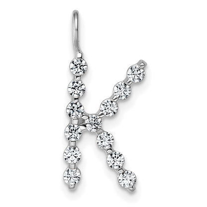 True Origin Lab Grown Diamond VS+ F+ Complete Alphabet K Pendant