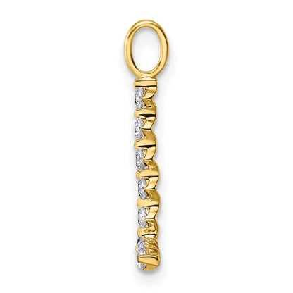 True Origin Lab Grown Diamond VS+ F+ Complete Alphabet L Pendant