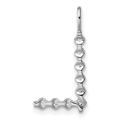 True Origin Lab Grown Diamond VS+ F+ Complete Alphabet L Pendant