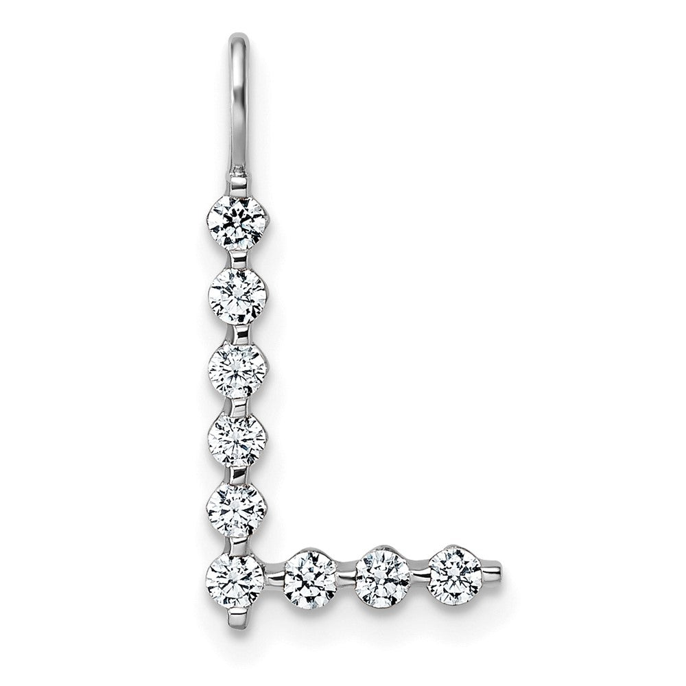 True Origin Lab Grown Diamond VS+ F+ Complete Alphabet L Pendant